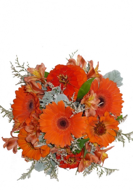 Rustic Gerbera Brides Bouquet